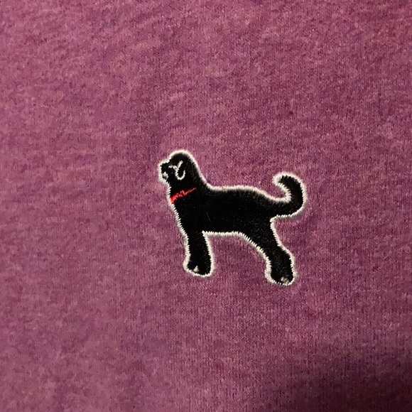 The Black Dog pink pullover sweatshirt size Small - Picture 2 of 5